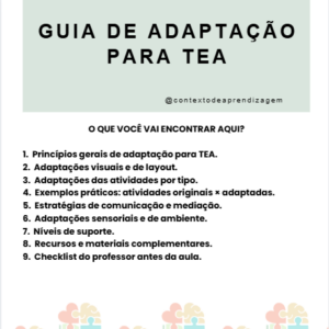 Guia de Adaptação TEA